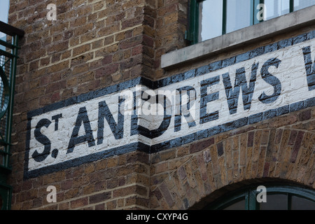 St Andrews Wharf, Bermondsey, London Stockfoto