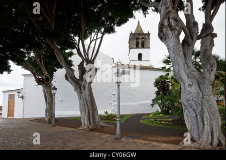 Kirche Iglesia San Marcos, Puerto De La Cruz, Teneriffa, Kanarische Inseln, Spanien, Europa Stockfoto