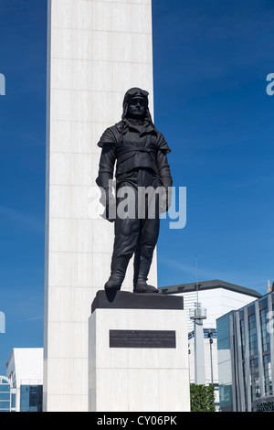 Denkmal, General Milan Rastislav Aetefánik, Bratislava, Slowakische Republik, Europa Stockfoto