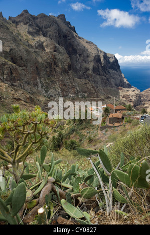 Masca, Teno-Gebirge, Teneriffa, Kanarische Inseln, Spanien, Europa Stockfoto