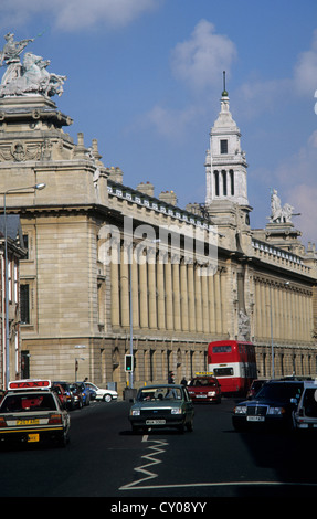 Vereinigtes Königreich, Rumpf, das Rathaus und die Gerichtshöfe in Hull City Centre. Stockfoto