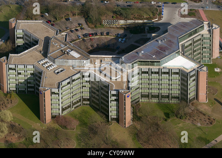 Luftbild, Sitz der Signal Iduna Versicherungen, Dortmund, Ruhrgebiet, Nordrhein-Westfalen Stockfoto