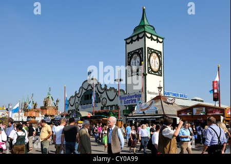 Augustiner Bier Hall, Oktoberfest, München, Bayern Stockfoto