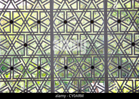 Ornamente, Nationalmoschee, Kuala Lumpur, Malaysia, Südostasien, Asien Stockfoto