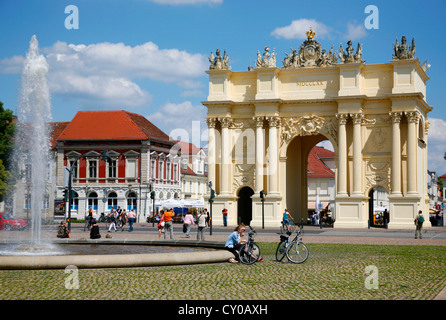 Brandenburger Tor, Potsdam, Brandenburg Stockfoto