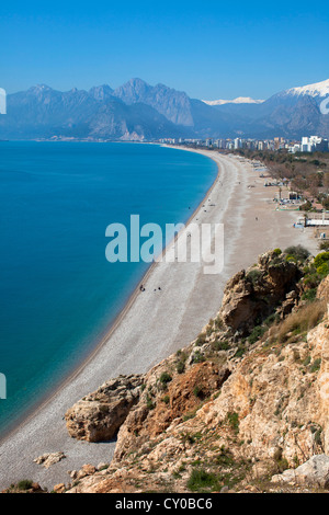 Konyaaltı Strand Antalya Türkei Stockfoto