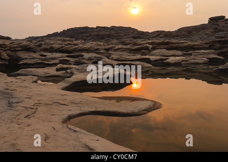 Sampanbok, grand Canyon von Thailand Stockfoto