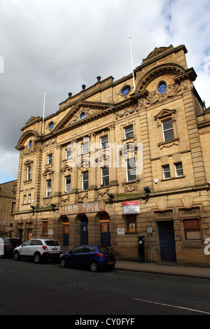 Die Fassade des Theatre Royal in Halifax, West Yorkshire, England. Stockfoto