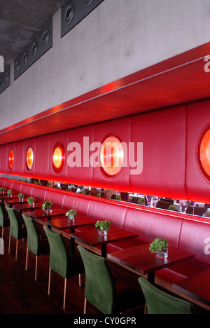 Restaurant, Museum, moderne, Kunst, M32, Mönchsberg, Bar, Salzburg, Austria, Europe Stockfoto