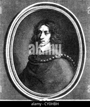 JOHN EVELYN (1620-1706), englischer Schriftsteller und Chronist Stockfoto