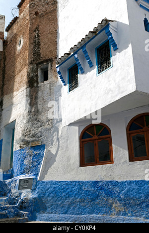 Chefchaouen (Chaouen), Tangeri-Tetouan Region, Rif-Gebirge, Marokko, Nordafrika, Afrika Stockfoto