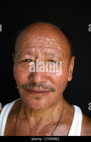 Kämpfer Besetzung Guerilla tibetischen Alter Invasion m Stockfoto