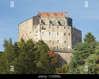 Sacra di San Michele, Italien Stockfoto