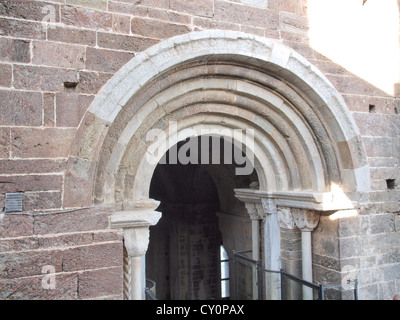 Sacra di San Michele, Italien Stockfoto