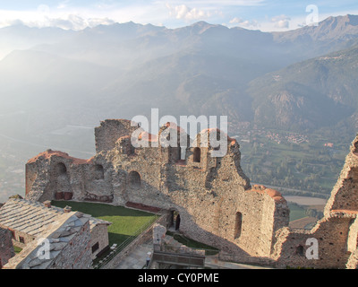 Sacra di San Michele, Italien Stockfoto