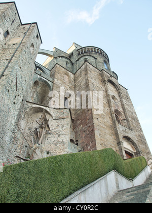 Sacra di San Michele, Italien Stockfoto