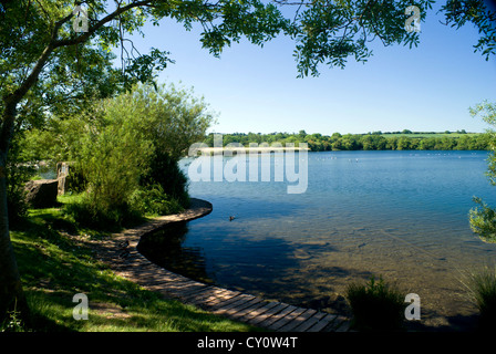 Cosmeston Seen Land Park Penarth Vale von Glamorgan-Süd-wales Stockfoto