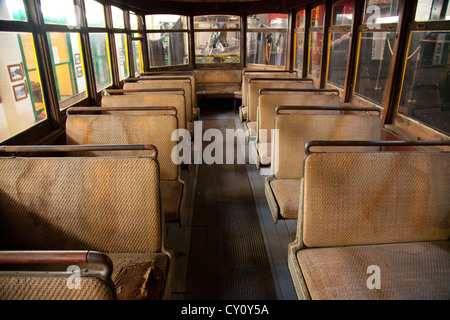 Connecticut Trolley Museum East Windsor CT Stockfoto