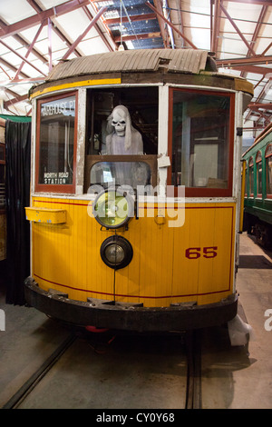 Connecticut Trolley Museum East Windsor CT Stockfoto