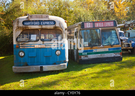Connecticut Triebwagen Museum East Windsor CT Stockfoto