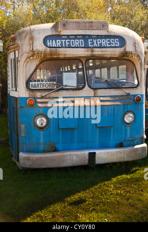 Connecticut Triebwagen Museum East Windsor CT Stockfoto