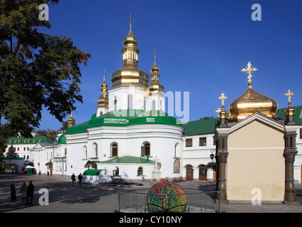 Ukraine, Kiev, Kiew, Kyevo-Pecherska Lavra, Kloster, unteren Lawra, Kirche des Kreuzes, der Stockfoto