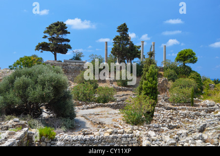 Phönizische Stadt Byblos, Libanon, kontinuierlich seit 7000 Jahren bewohnt. Stockfoto