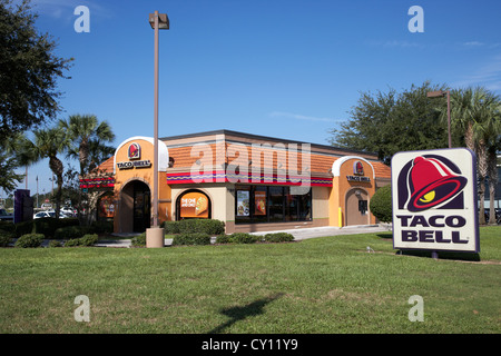 Taco Bell Restaurant Kissimmee Florida usa Stockfoto