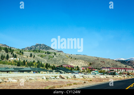 Die US-Marine Corp Mountain Warfare Training Center in der östlichen Sierra Nevada in der Nähe von Bridgeport Kalifornien Stockfoto