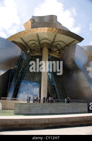 Guggenheimmuseum, Bilbao Bizkaia (Spanien) Stockfoto