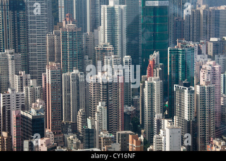 HiRISE Gebäude in Hongkong, China Stockfoto