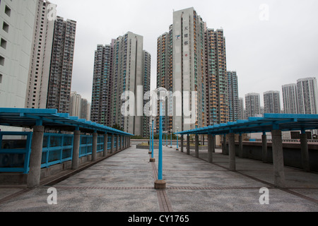 HiRISE Gebäude in Hongkong, China Stockfoto