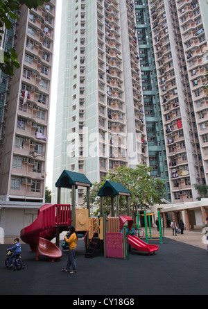 Spielplatz in Hong Kong Stockfoto