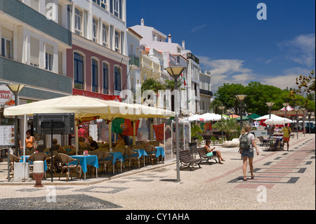 Portugal, Algarve, Lagos Stadtzentrum Stockfoto