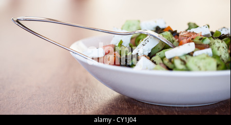 Griechischer Salat, Zypern Stockfoto