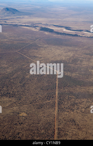 Luftbild auf namibia Stockfoto