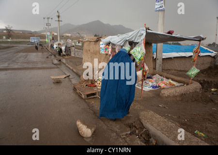 Frauen in Burka, Kabul, afghanistan Stockfoto