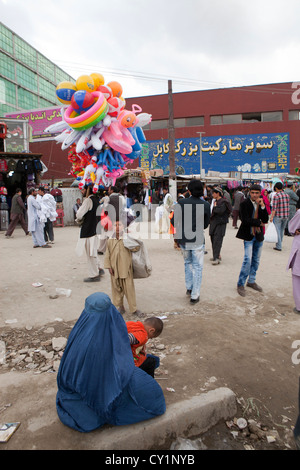 Frauen in Burka, Kabul, afghanistan Stockfoto