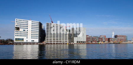 neues Wohnprojekt in Amsterdam Stockfoto