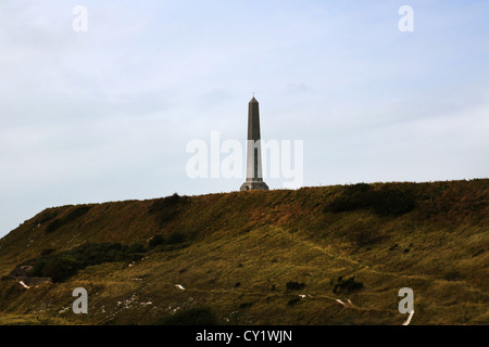 Cap Blanc Nez Frankreich Côte Opale Pas De Calais Dover patrol Denkmal Stockfoto