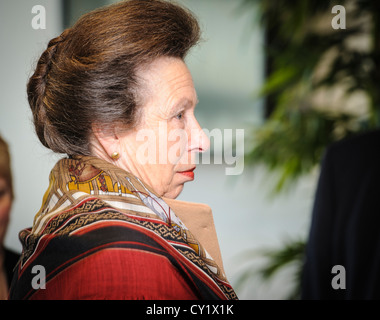 Ihre Königliche Hoheit, The Princess Royal besucht die neue State Hospital Carstairs Lanarkshire Stockfoto