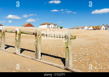 Schönen Sommer-Tage am Strand von Pevensey Bay East Sussex England UK Stockfoto