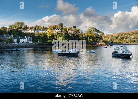 Portree auf der Isle Of Skye Stockfoto