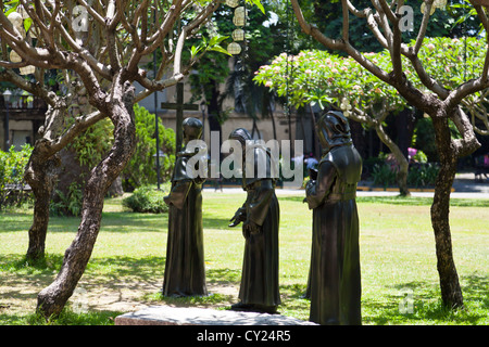 Im Park des Fort Santiago in der alten Stadt von Manila, Philippinen Stockfoto