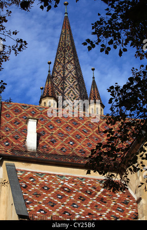 Rumänien, Sibiu, evangelische Kirche Stockfoto