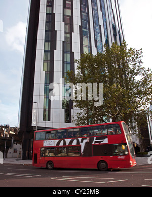 Die Strata SE1 Building, eines der höchsten Wohngebäude in London, Elephant &amp; Castle Stockfoto