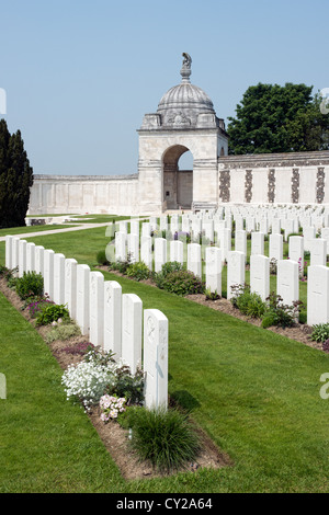 Passchendael ww1 Denkmal Tyne Cot Ieper Ieper Stockfoto