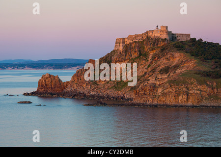 Genueser Burg in Tabarka Tunesien Stockfoto