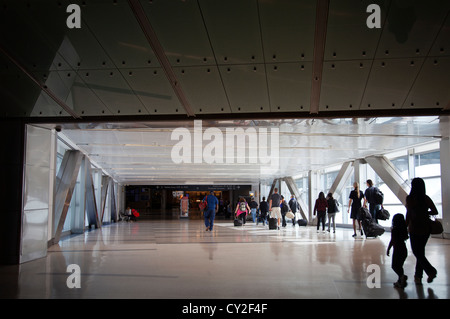 George Bush International Airport Concourse in Houston, Texas - USA Stockfoto