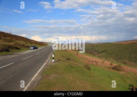 Hufeisen-Pass in der Nähe von Llangollen, Denbighshire, North Wales, Wales, Vereinigtes Königreich, Europa Stockfoto